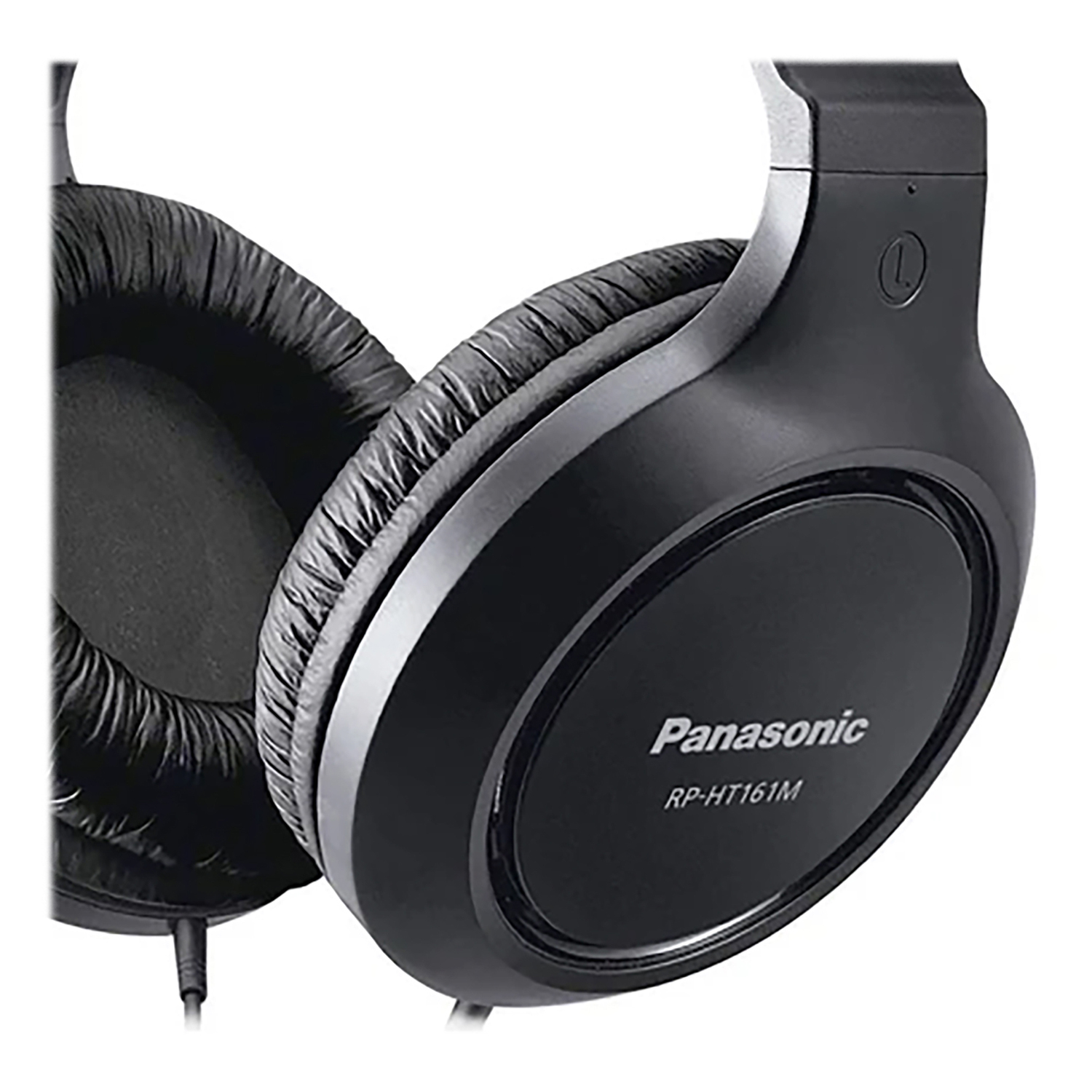 Panasonic RP-HT161-K Over-Ear Wired Headphones, Black photo 3