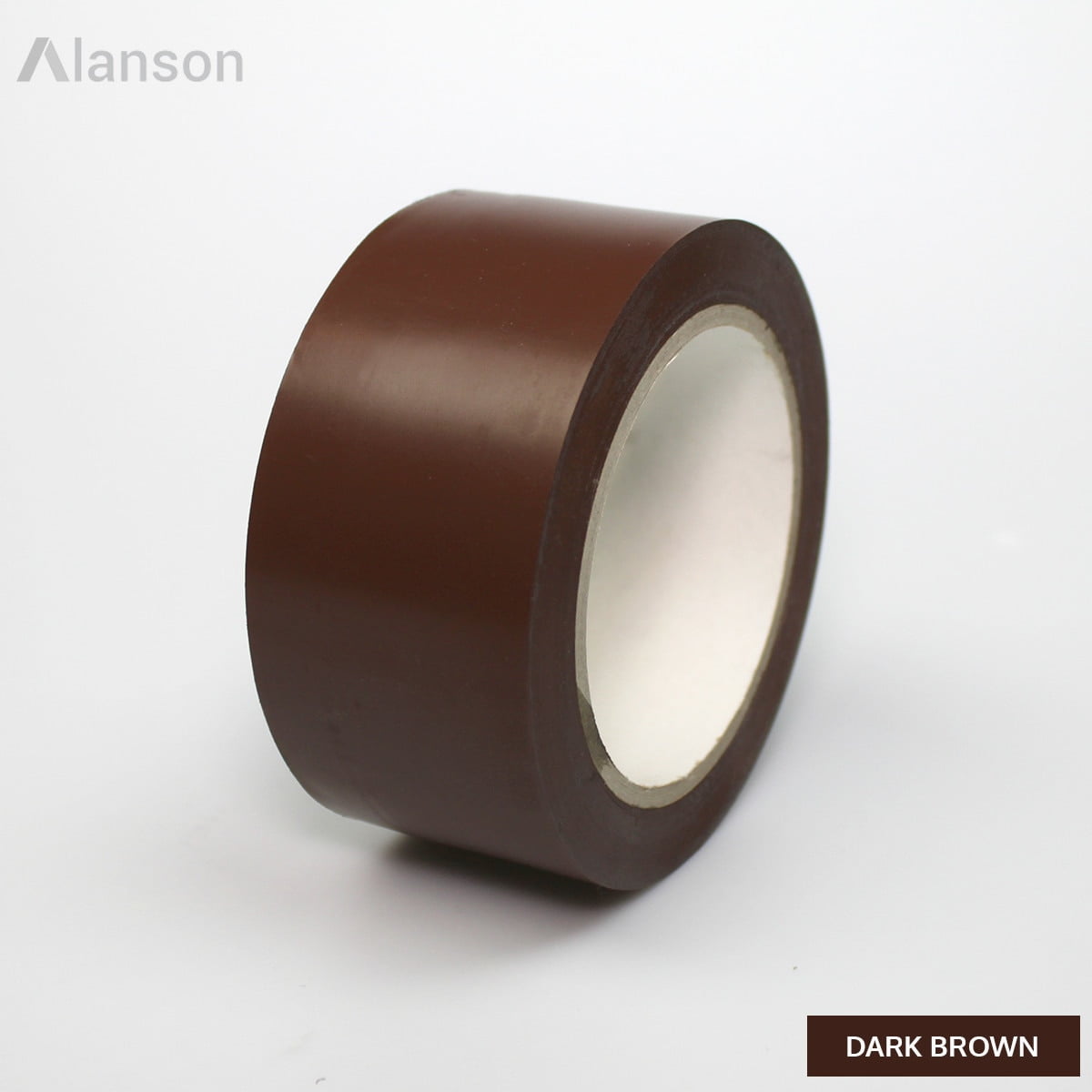 3/4"(19mm) Industrial Grade Colored Vinyl Tape ,Dark Brown [64 Rolls