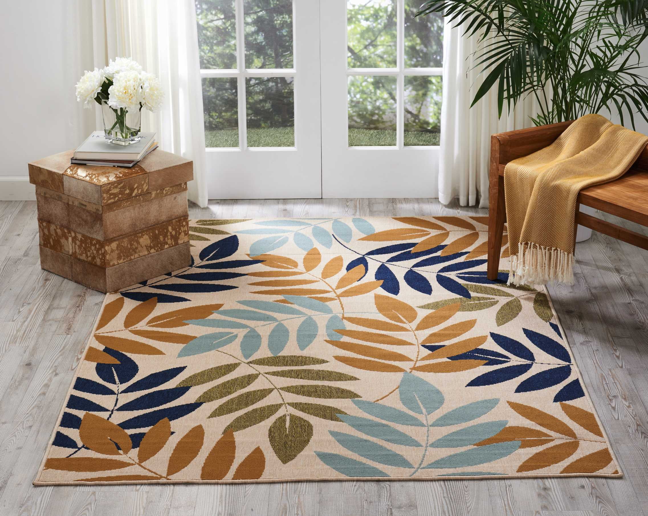 Nourison Caribbean Island Flair Indoor Outdoor Area Rug Ivory Nourison Caribbean Island Flair Indoor Outdoor Area Rug Ivory Com