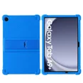 thumbnail image 1 of Pour Samsung Galaxy Tab A9 Plus Étui 2023 Tablette 11 Pouces Étui Antichoc pour Galaxy Tab A9 Plus + Support en Silicone Étui de Protection Bleu Profond Tab A9 Plus 11 Pouces, 1 of 6