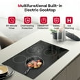 thumbnail image 6 of Gasland Chef 30" Built-in Electric Cooktop,4 Burners Ceramic Glass Ceramic Stove Top,240V, 6 of 8