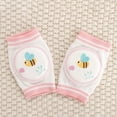 thumbnail image 3 of Gpaecead Cute Baby Cotton Knee Pads for Crawling Breathable Elastic Crawling Knee Pads Unisex Toddler Baby Knee Protector Pink 08, 3 of 3