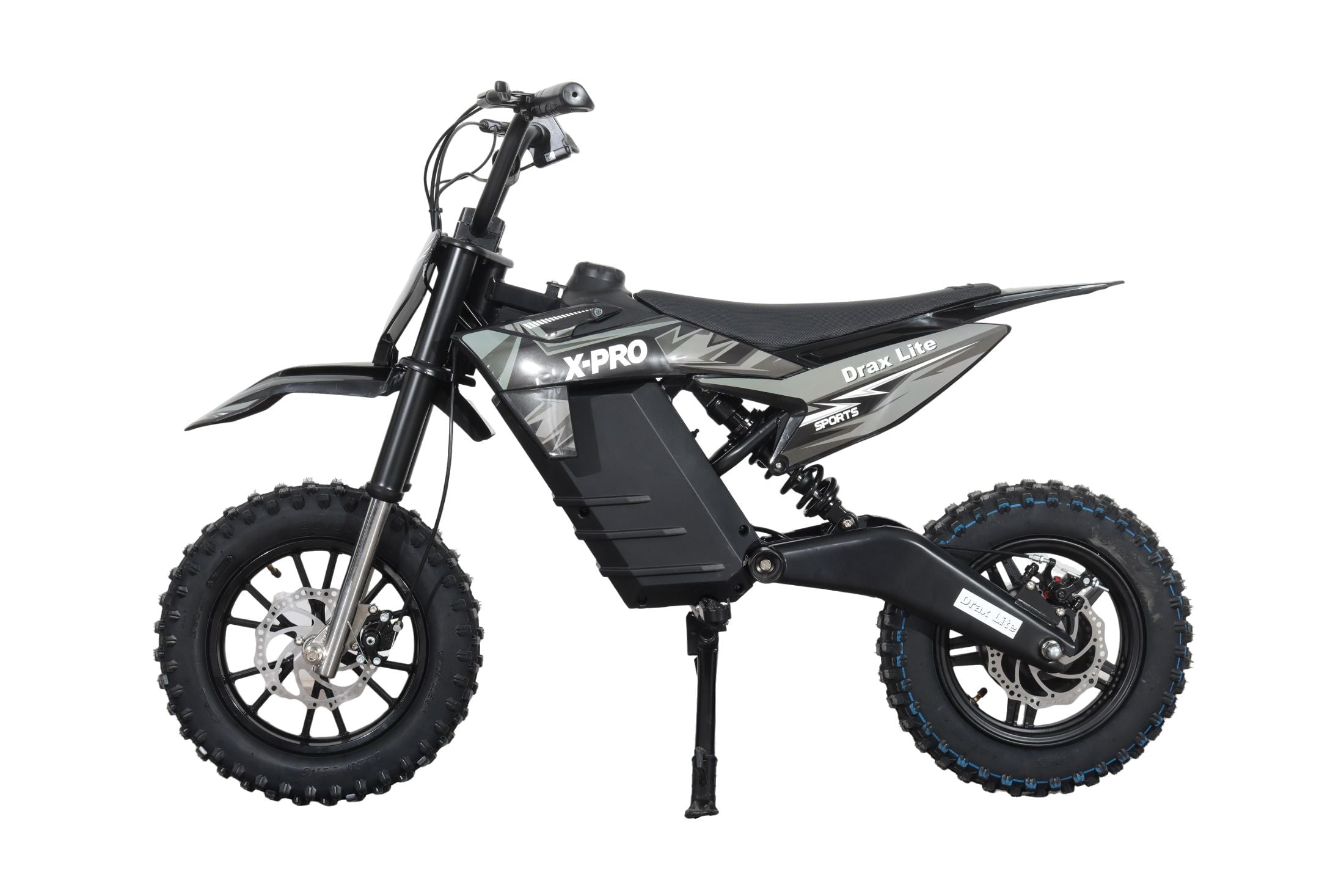 X-Pro 1200W Electric Dirt Bike Drax Lite for Kids & Teens, 3 Speed Modes with 10" Pneumatic Tires!