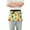Cute Skull and Star, variant on Flamingo Pineapple Leaf Server Apron with 3 Pockets Waterproof Waitress Waist Short Apron for Man Woman 12 Inches