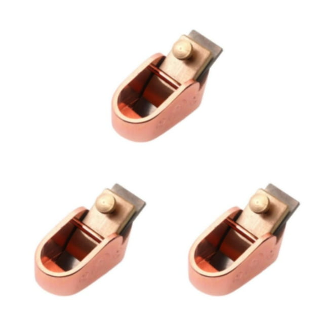 Destyer Luthiers Tool For Easy And Precise Plane DIY Essential Copper DIY Violin Viola Tool Finger Planer Rosegold 5 3Set