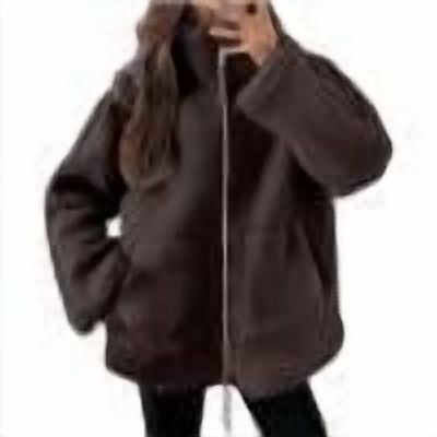 RKSTN Polyester Blouse en pour Femmes Mode Manches Longues Col Montant Confortable Débardeurs Réguliers Manteaux d'Hiver pour Femmes