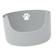 thumbnail image 4 of itter Box Open Top Pet Litter Tray Deep Loo Kitty Litter Pan Portable Large L, 4 of 8
