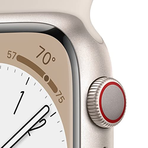 Apple Watch Series 8 [GPS + Cellular 41mm] Smart Watch w