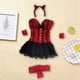 thumbnail image 1 of Conjunto de vestido para figura femenina a escala 1/6, ropa para figuras de acción, disfraz elegante y coleccionable para figuras de muñecas de 12, 1 of 8