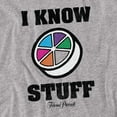 thumbnail image 2 of Trivial Pursuit I Know Stuff Women's T Shirt, Athletic Heather, Medium, 2 of 6