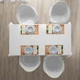 thumbnail image 4 of Ambesonne Italian Place Mats Set of 4, White Grapes Bottle, Standard Size, Green Brown, 4 of 4