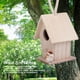 thumbnail image 5 of Pajarera, Casa De Pájaros De Madera, Césped A Prueba De Humedad Para Periquito Africano De Jardín OTVIAP Bird House, 5 of 8
