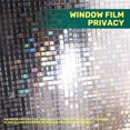 thumbnail image 4 of Rainbow Decorative Window Film Tinted Static Self Adhesive Cling Glass Stickers 3D Mosaic Privacy Gl, 4 of 5