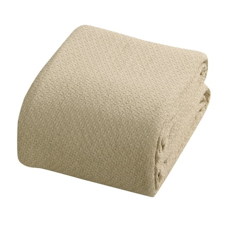 Katie Little Luxury Blanket - Intradeglobal Hotel Luxury Super soft Cotton Blanket, King, Taos Sand