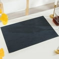thumbnail image 5 of Vinyl Placemats Set of 12 Washable Durable Kitchen Placemats Easy to Clean Plastic Placemats for Dining Table (Midnight Blue), 5 of 6