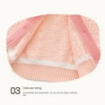 thumbnail image 5 of GYRATEDREAM Toddler Girls Crewneck Cardigan Sweaters Long Sleeve Kids Button Cotton School Uniform Knit Tops Outwear for 1-2Y Pink, 5 of 10