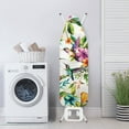 thumbnail image 3 of HELLHERO Extra Thick Ironing Board Cover and Pad, 15x54 Ironing Board Cover, Resist Scorching and Staining,Elastic Edges, Tropical Floral and Bird Motifs, 3 of 5