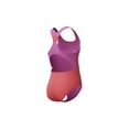 thumbnail image 4 of Speedo Girls' UV Protection Swimsuit One Piece Infinity Splice Thick Strap - Coral Sands, 12, 4 of 4