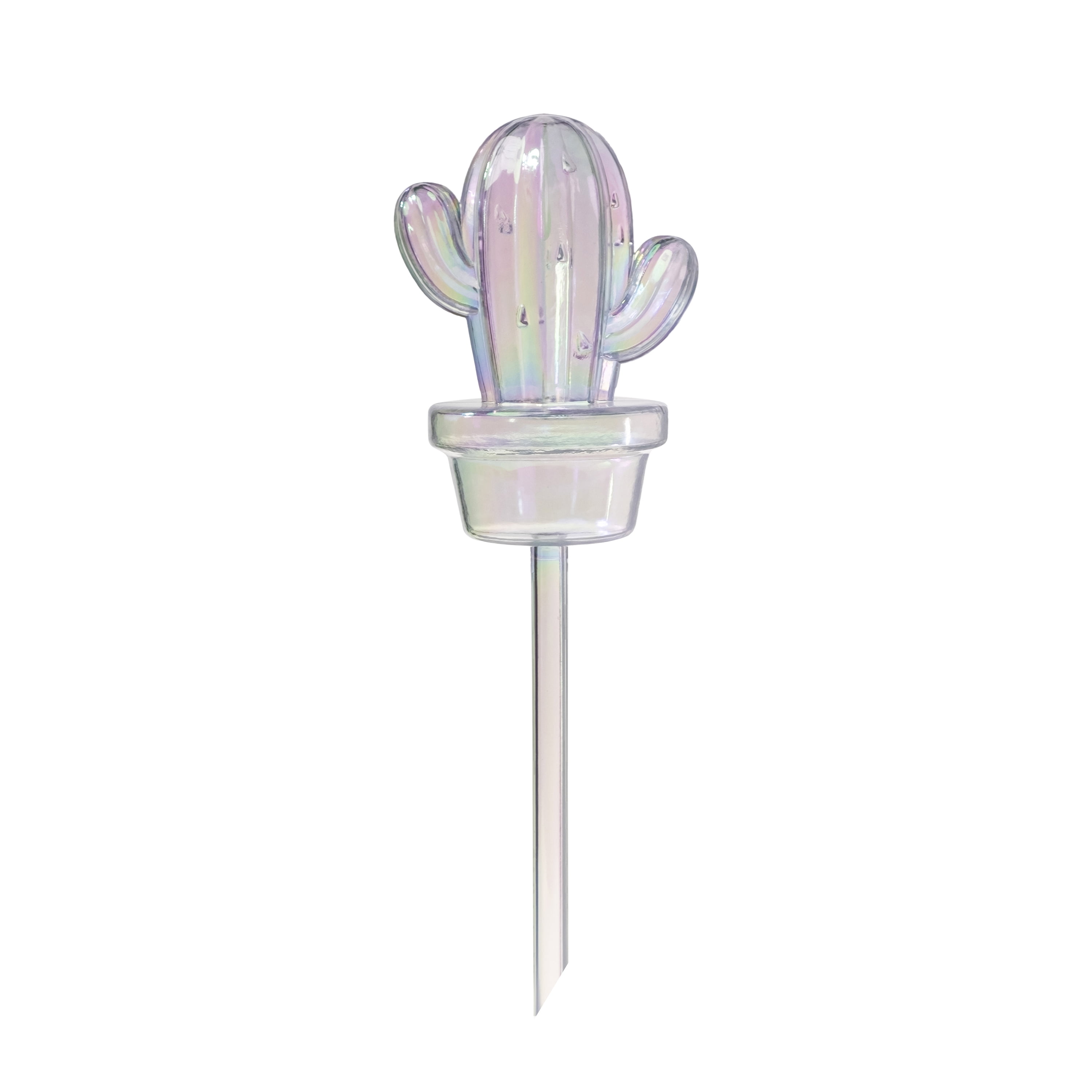Mainstays Plastic Clear Cactus Self Watering Globe, 200 ml