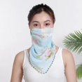 thumbnail image 1 of Mascarilla protectora solar de primavera y verano para el cuello, fina y transpirable, para mujer, para montar a caballo, bufanda de seda pequeña ajustable, 1 of 6