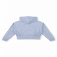thumbnail image 6 of Forever 21 Velour Zip-Front Hoodie & Pant Set, Color- Light Blue, Size- S, 6 of 7