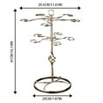 thumbnail image 3 of European Style Inverted Metal Glass Rack Holder For Kitchen Bar Countertop Storage under Counter Glass Holder Small Water Bottle Organizers inside Glass Holders for Counter Racks for Cabinets under, 3 of 5