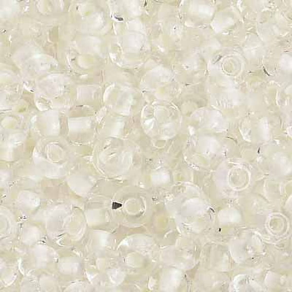 John Bead Czech Glass Seed Beads 6/0 (500g) Luminescent Glow-in-the-Dark Bead