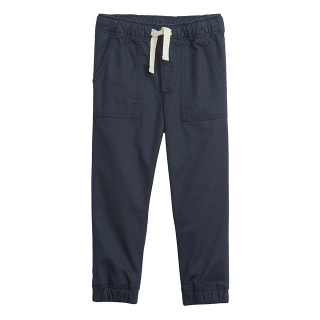Pantalones Gap para bebés y niños, sin cordones, para correr, vintage, azul marino, 6-12 m
