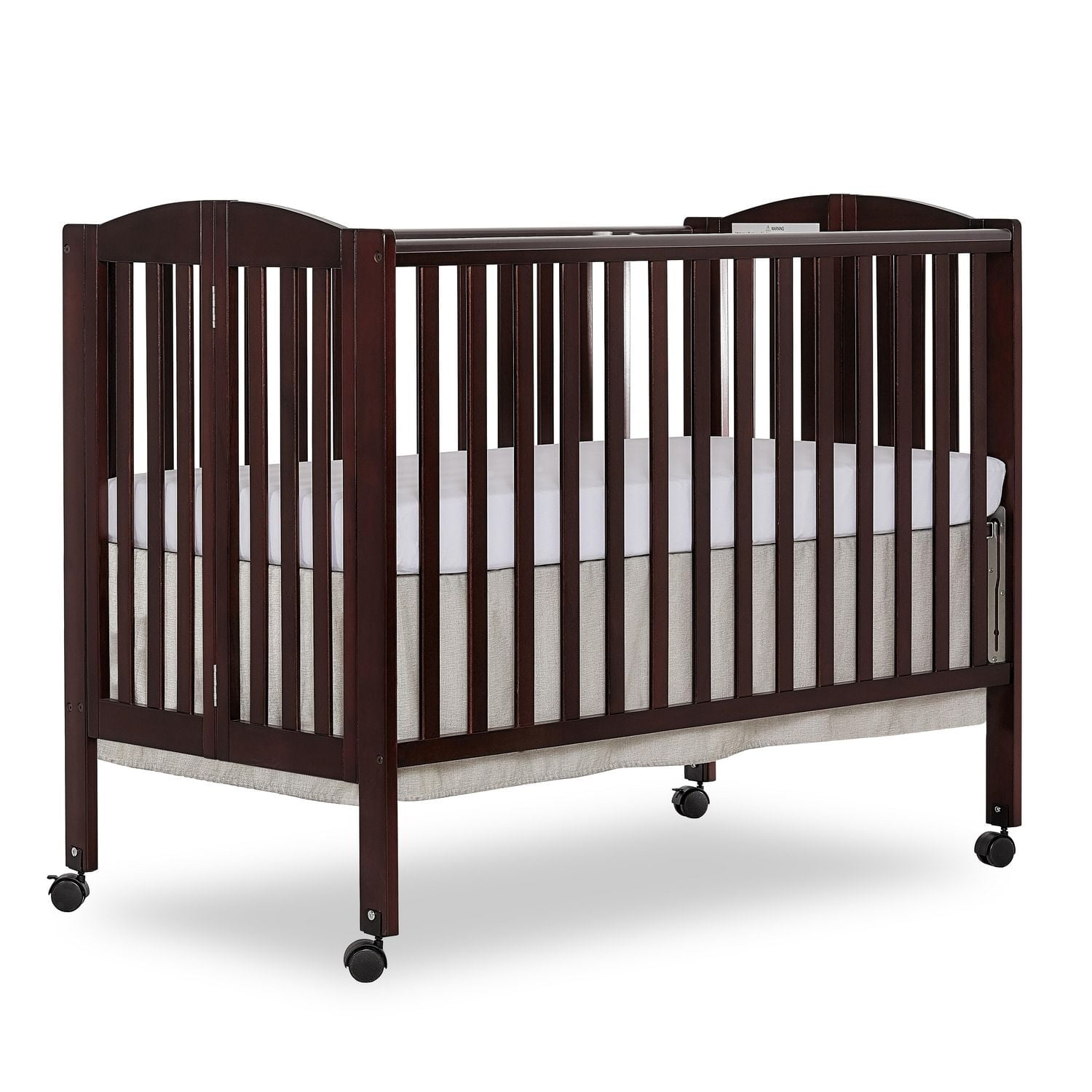 Dream On Me Folding Full-Size Crib, Mattress Height