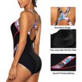 thumbnail image 2 of Women , One Piece Swimsuit Sports, Swimwear, 2 of 5