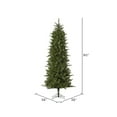 thumbnail image 3 of Vickerman 7.5' Carolina Pencil Spruce Artificial Christmas Tree, Warm White Dura-Lit® LED Lights, 3 of 5