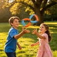 thumbnail image 4 of Foldable High Speed Flying Ring Boomerang Toy, Funny Interactive Outdoor Throwing Game for Early Childhood Kids, 4 of 9