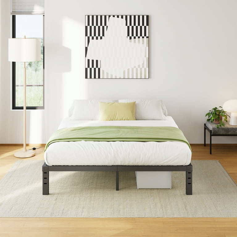 COMASACH 12 inch Full Bed Frame, Easy Assembly, Heavy Duty