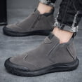 thumbnail image 2 of Casual Attire (Unisex) &  High-Top Boots - Slip-On Outdoor Casual Shoes with Low-Cut Tube , Men's Rubber Sole & Cushioned Insole - All-Terrain Traction for,, 2 of 8