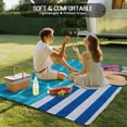 thumbnail image 4 of Swimming Pool Outdoor Rug for Patio/Deck/Porch, Non-Slip Large Area Rug 6 x 9 Ft, Blue Summer Beach Sea Ocean Indoor Outdoor Rugs Washable Area Rugs, Reversible Camping Rug Carpet Runner, 4 of 8
