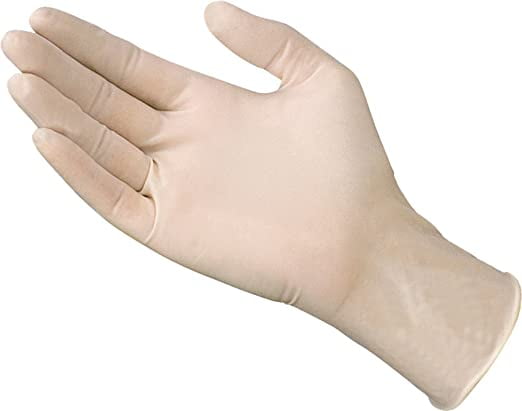 Eunicole Latex Disposable Powder-Free Gloves. Restaurant, Food Service, Kitchen Cooking, Painting, School, Nail Service, Cleaning, Janitorial (Small, 100pcs), Nature, 20005