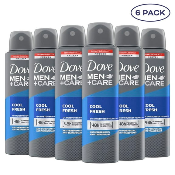Dove Men Care, Cool Fresh Bulk - 6 Pack 150 ml Each