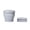 I2-Gray, variant on Silicone Collapsible Travel Cup Foldable Portable Water Cup with Dustproof Lid BPA-Free Reusable Camping Picnic Hiking Office Travel Cup,Gray