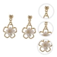 thumbnail image 4 of ADDHAT 1Par Aretes Largos De En Aleación Para Uso En Fiesta Y, 4 of 8