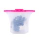 thumbnail image 1 of Bolsa de alimentos Bolsas de alimentos a prueba de fugas de silicona de grado alimenticio portátil Fruta Verdura TFixol Bolsa de mantenimiento fresco, 1 of 6