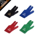 thumbnail image 2 of Cuesoul 3 Finger Billiards Snooker Gloves Pool Cue Gloves Left Hand Blue, 2 of 6