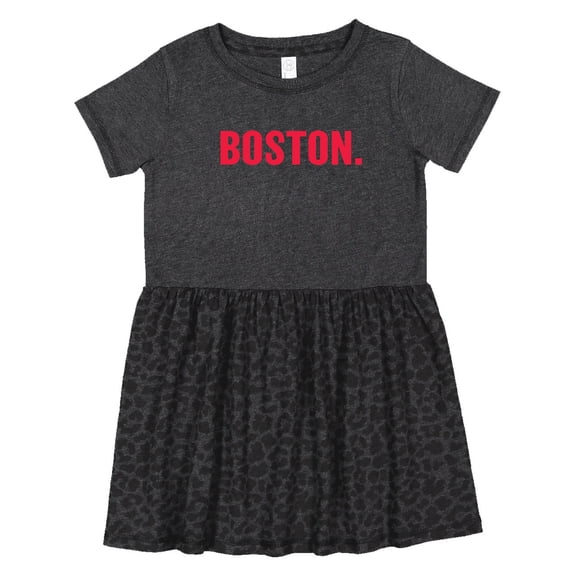 Inktastic Boston Period Girls Toddler Dress