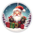 thumbnail image 1 of Faldas para árbol de Navidad de 30 pulgadas, tapete para árbol de Navidad para vacaciones de invierno, falda para árbol de Navidad para decoraciones navideñas rústicas, 1 of 8