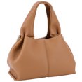 thumbnail image 3 of Bolso Nube Suave Cuero PU Mano Con Masa Hombro para Mujer (), 3 of 8