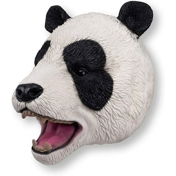 Wild Play Panda Puppet by Deluxebase – Realistic Safari Hand Puppet Toy for Kids, Eco Latex Rubber
