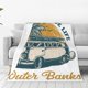 thumbnail image 1 of Manta polar de Outer Banks, manta ultra suave y acogedora de lujo para sofá cama, mantas de felpa cálidas y ligeras para todas las estaciones, 1 of 6
