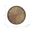 thumbnail image 3 of Clocks - 20" Round - Wall Clock - Light Brown Face - Brown Plastic Frame, 3 of 3