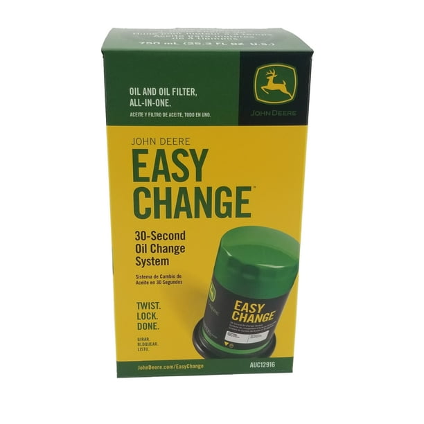 John Deere Easy Change 30 Second Oil Change System Auc12916 Walmart Com Walmart Com