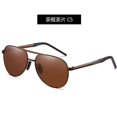 thumbnail image 1 of "Fashion Men's Polarized Sunglasses Metal Driving Sunglasses Driver Driving Anti-uv Toad Glasses", 1 of 1