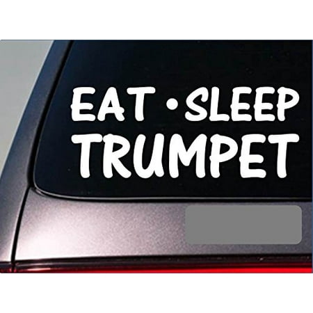 Eat Sleep Trumpet Sticker *H28* 8
